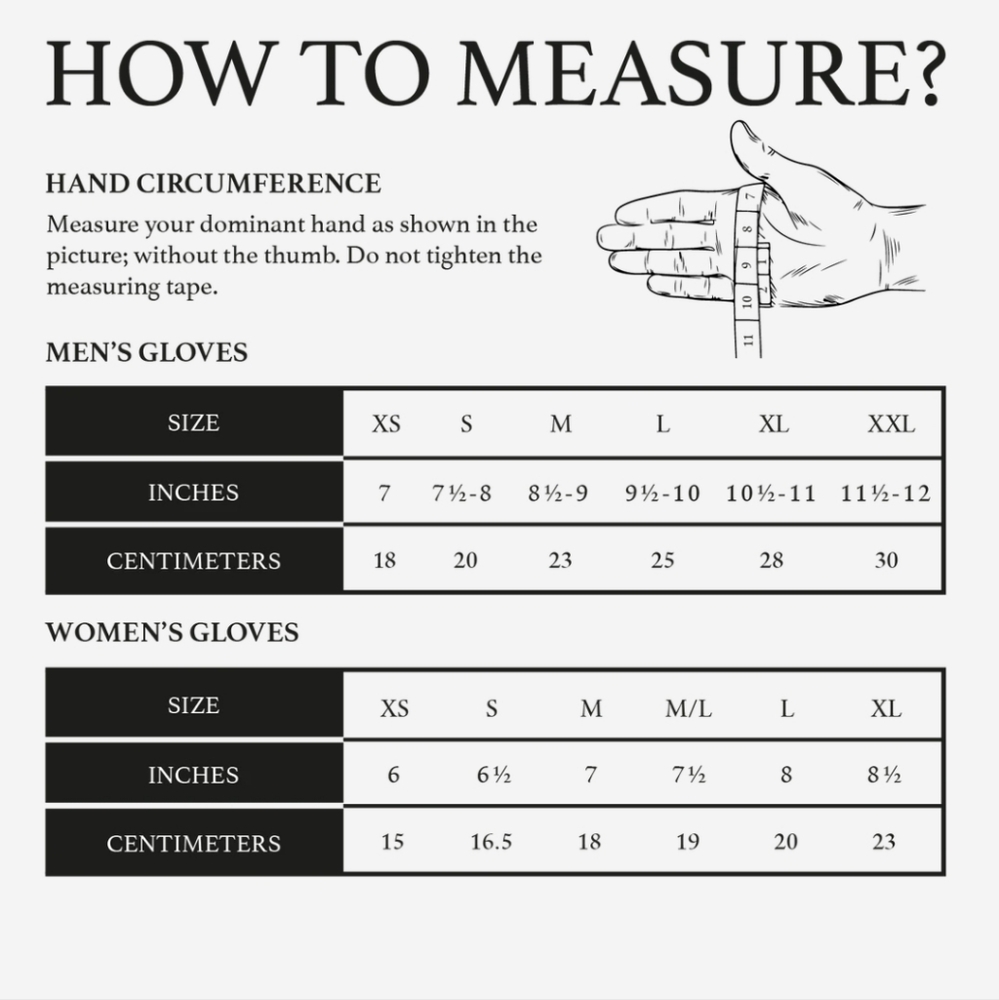 VGUC Women's Gloves Black 8 - Picture 10 of 10